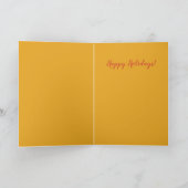 アフリカ系アメリカ人サンタクリスマスクワンザ シーズンカード (内部)