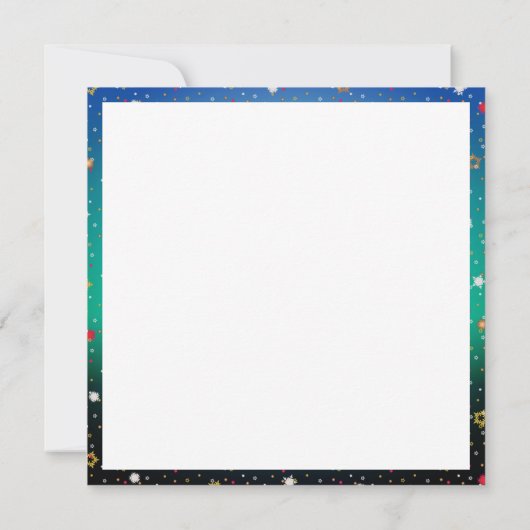 アフリカ系アメリカ人サンタ夫妻クロース (裏面)