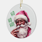 アフリカ系アメリカ人サンタ・パーソナル・キッドのクリスマス セラミックオーナメント (左)