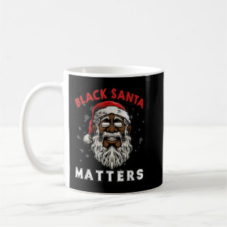 アフリカ系アメリカ人サンタ・ブラック問題クリスマスパージ コーヒーマグカップ