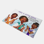 アフリカ系アメリカ人シンガーの聖書 ドアマット (アングル)