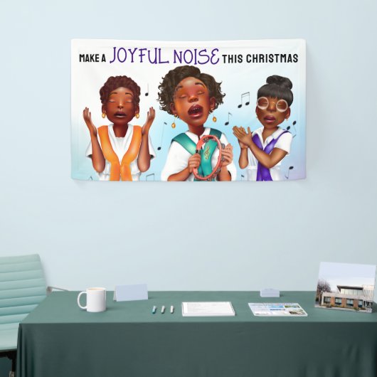 アフリカ系アメリカ人シンガーズホリデー 横断幕 (トレードショー)