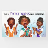 アフリカ系アメリカ人シンガーズホリデー 横断幕 (横)