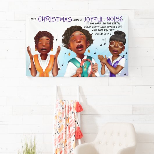 アフリカ系アメリカ人シンガー聖なる書物、 経典 横断幕 (インサイチュ)