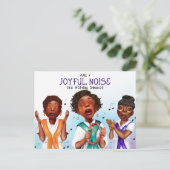 アフリカ系アメリカ人シンガー シーズンポストカード (スタンド正面)