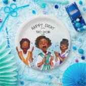 アフリカ系アメリカ人シンガー ペーパープレート (パーティー)