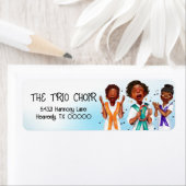 アフリカ系アメリカ人シンガー ラベル (インサイチュ)