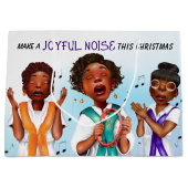 アフリカ系アメリカ人シンガー ラージペーパーバッグ (正面)