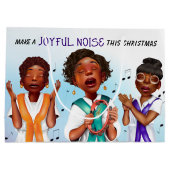 アフリカ系アメリカ人シンガー ラージペーパーバッグ (裏面)