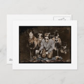 アフリカ系アメリカ人スチールワーカーWWII ポストカード (正面/裏面)