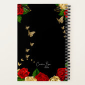 アフリカ系アメリカ人スパイラルノート ノートブック (裏面)