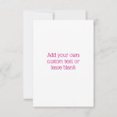 アフリカ系アメリカ人スパパーティーサンキューカード サンキューカード (裏面)