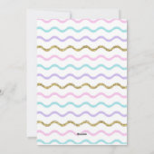 アフリカ系アメリカ人スランバーパーティの招待状 シーズンカード (裏面)