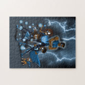 アフリカ系アメリカ人スーパーヒーロー一家 ジグソーパズル (横)