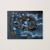 アフリカ系アメリカ人スーパーヒーロー一家 ジグソーパズル (横)