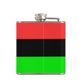 アフリカ系アメリカ人ディアスポラ旗 フラスク (裏面)