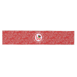 アフリカ系アメリカ人ディアスポラ・レッド・ラブ ミディアムテーブルランナー