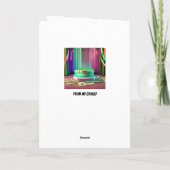 アフリカ系アメリカ人ドラッグクイーンおもしろい誕生日 カード (裏面)