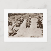 アフリカ系アメリカ人ナースが取り組む ポストカード (正面)