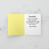 アフリカ系アメリカ人ハッピーバースデー!カード カード (内部)