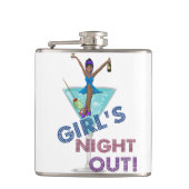 アフリカ系アメリカ人バチェロレッテ フラスク (正面)