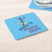 アフリカ系アメリカ人バチェロレッテ ペーパーコースター (アングル)