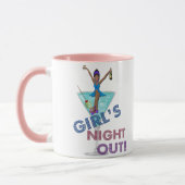 アフリカ系アメリカ人バチェロレッテ マグカップ (左)