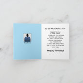 アフリカ系アメリカ人パパスーツ&タイ誕生日 カード (内部)