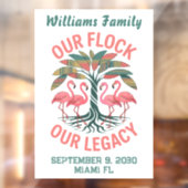 アフリカ系アメリカ人ファミリー・レガシー・リユニオン・フラミンゴ ウィンドウサイン (シート2)