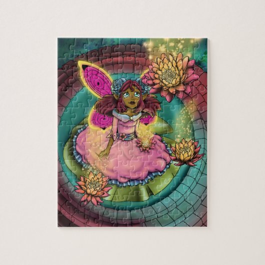 アフリカ系アメリカ人フェアリー ジグソーパズル (縦)