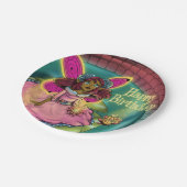 アフリカ系アメリカ人フェアリー&スイリー誕生日 ペーパープレート (アングル)