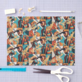 アフリカ系アメリカ人ブラックアーバン 薄葉紙 (クラフト)