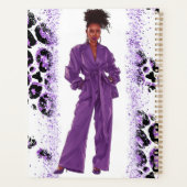 アフリカ系アメリカ人ブラッククイーンメラニンシスタショップ プランナー手帳 (裏面)