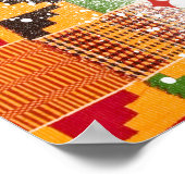 アフリカ系アメリカ人ブラッククイーンメラニンシスタショップ ポスター (角)