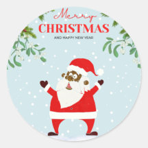 アフリカ系アメリカ人ブラックサンタクロースのクリスマス