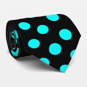 アフリカ系アメリカ人ブラックライトブルー ネクタイ (ロール)