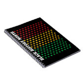 アフリカ系アメリカ人ブラック歴史月間ギフトブラック ノートブック (右側)