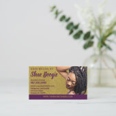 アフリカ系アメリカ人ブレイダーブレイズロティシアンテンプレート 予約カード (スタンド正面)