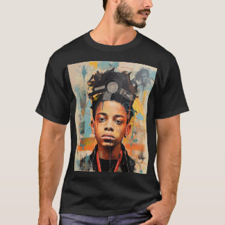 アフリカ系アメリカ人プライドブラック歴史月間アート Tシャツ