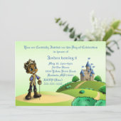 アフリカ系アメリカ人プリンスバースデーパーティー 招待状 (スタンド正面)