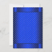 アフリカ系アメリカ人プリンスファースト・バースデーパーティー 招待状 (裏面)