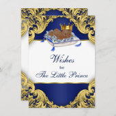 アフリカ系アメリカ人プリンスベビー アドバイスカード (正面/裏面)