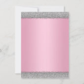 アフリカ系アメリカ人プリンセスベビーシャワー招待状 招待状 (裏面)