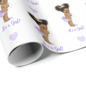 アフリカ系アメリカ人プリンセス包装紙 ラッピングペーパー (ロールコーナー)