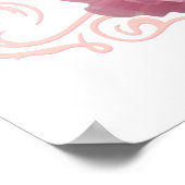 アフリカ系アメリカ人プリンセス王室のウェルカムサイン ポスター (角)