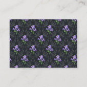 アフリカ系アメリカ人ベビーガールおむつラッフル エンクロージャーカード (裏面)