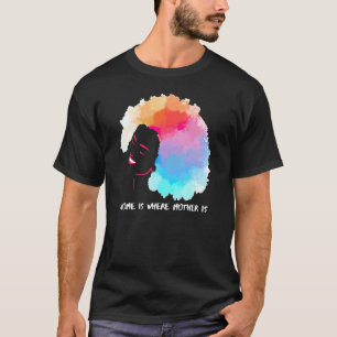 アフリカ系アメリカ人ホームは母親が母親D Tシャツ