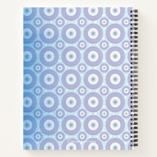 アフリカ系アメリカ人ボスレディ邪悪な目 ノートブック (裏面)