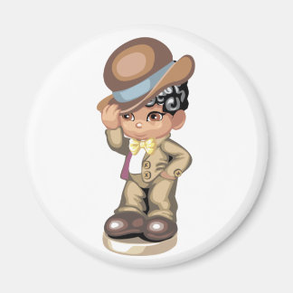 アフリカ系アメリカ人ボーイマグネット マグネット