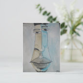 アフリカ系アメリカ人ポップ・アートのの芸術風刺画 ポストカード (スタンド正面)